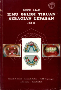 Image of Buku ajar ilmu geligi tiruan sebagian lepasan jilid II = Removable partial prosthodontics