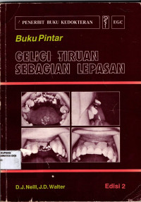 Image of Buku pintar geligi tiruan sebagian lepasan