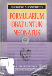 Image of Formularium obat untuk neonatus = Neonatal formulary