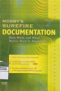 Image of Mosby's Surefire Documentation : How, What, and When Nurses Need to Document