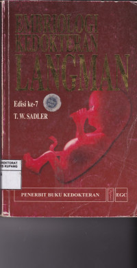 Image of Embriologi Kedokteran Langman = Langman's Medical Embryology