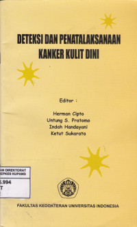 Image of Deteksi dan Penatalaksanaan Kanker Kulit Dini