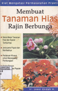 Image of Membuat tanaman hias rajin berbunga