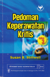 Image of Pedoman Keperawatan Kritis = Mosby's Critical Care Nursing Reference