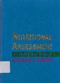 Image of Nutritional Asssesment a laboratory manual