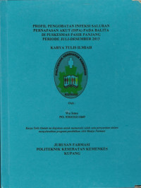 Image of Profil pengobatan infeksi saluran pernapasan akut (ISPA) pada balita di Puskesmas Pasir Panjang periode Juli-Desember 2013