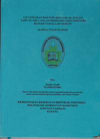 Image of Studi peran pemulung dalam pengolahan sampah di tempat pemrosesan akhir Alak Kupang tahun 2014