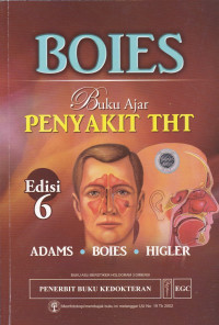 Image of Boies : Buku ajar penyakit THT = Boies Fundamentals of Otalaryngology)