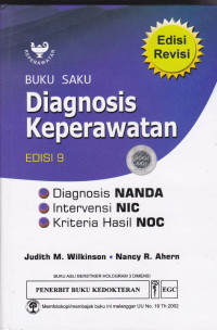 Image of Buku saku diagnosis keperawatan : diagnosis NANDA, Intervensi NIC, Kriteria hasil NOC = Prentice hall nursing diagnosis handbook : NANDA Diagnoses, NIC Intervenstions, NOC Outcomes
