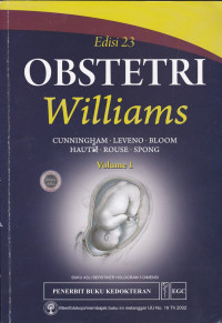 Image of Obstetri Williams = Williams Obstetrics