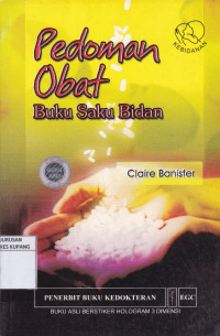 Image of Pedoman Obat : Buku saku Bidan = The Midwife's pocket formulary, 1st Ed