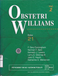 Image of Obstetri Williams = williams obstetrics