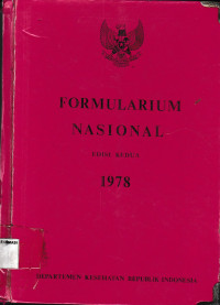 Image of Formularium Nasional