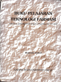 Image of Buku Pelajaran Teknologi Farmasi = Lehrbuch Der Pharmazzeutischen Technologie