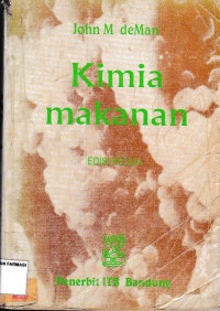 Image of Kimia Makanan = Principles of food chemistry