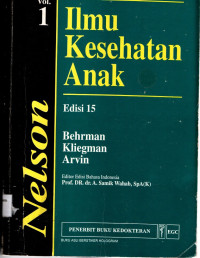 Image of Ilmu kesehatan anak Vol 1