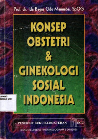 Image of Konsep obstetri dan ginekologi sosial indonesia