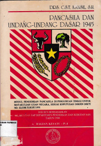 Image of Pancasila dan undang-undang dasar 1945