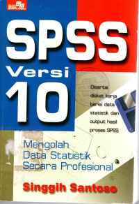 Image of SPPS Versi 10 : Mengolah  Data Statistik Secara Profesional