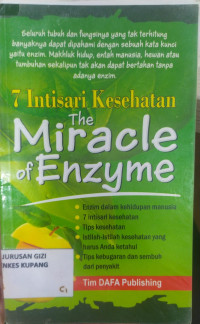 Image of 7 Intisari Kesehatan The Miracle of Enzyme