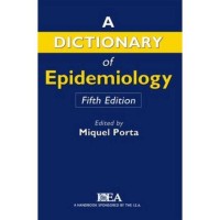 Image of A Dictionary of Epidemiology