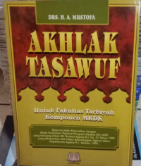 Image of Akhlak Tasawuf Untuk Fakultas Tarbiyah Komponen MKDK