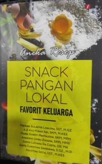 Image of Aneka Resep Snack Pangan Lokal Favorit Keluarga