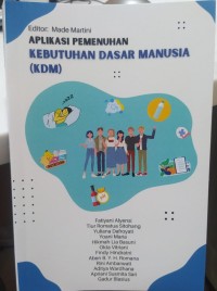 Image of Aplikasi Pemenuhan Kebutuhan Dasar Manusia (KDM)