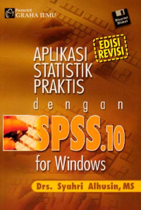 Image of Aplikasi Statisti Praktis Dengan SPSS.10 For Windows