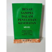 Image of Besar Sampel Dalam Penelitian Kesehatan