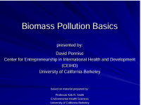 Image of Biomass Pollution Basics