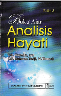 Image of Buku Ajar Analisis Hayati