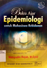Image of Buku Ajar Epidemiologi Untuk Mahasiswa Kebidanan