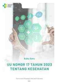 Image of Buku Saku UU Nomor 17 Tahun 2023 tentang kesehatan