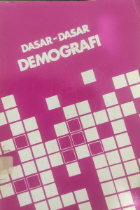Image of Dasar-dasar Demografi