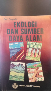Image of EKOLOGI DAN SUMBER DAYA ALAM