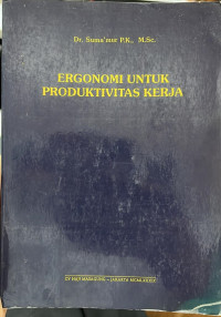 Image of Ergonomi Untuk Produktivitas Kerja