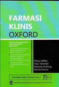 Image of Farmasi Klinis Oxford = Oxford Hanbook of Clinical Pahrmacy