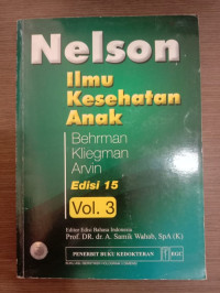 Image of Ilmu Kesehatan Anak Nelson Edisi 15 Volume 3