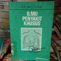Image of Ilmu Penyakit Khusus Untuk Perawat Bagian III