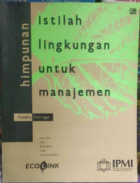 Image of Istilah Lingkungan Untuk Manajemen