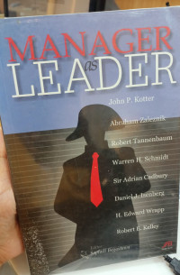 Image of Manager As Leader