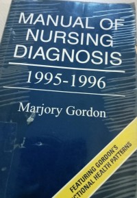 Image of manual nursing diagnosis 1995-1996