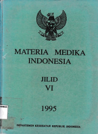 Image of Materi Medika Indonesia Jilid VI