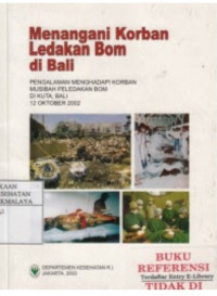 Image of Menangani Korban Ledakan Bom di Bali