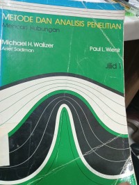Image of METODE DAN ANALISIS PENELITIAN : mencari hubungan