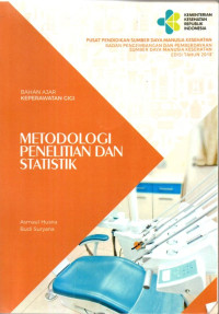Image of Metodologi penelitian dan statistik