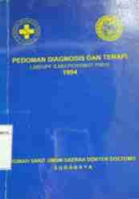 Image of Pedoman Diagnosis dan Terapi LAB/UPF Ilmu Penyakit Paru 1994