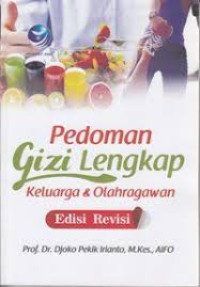 Image of Pedoman Gizi Lengkap: Keluarga dan Olahragawan