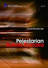 Image of Pelestarian bahan Pustaka
